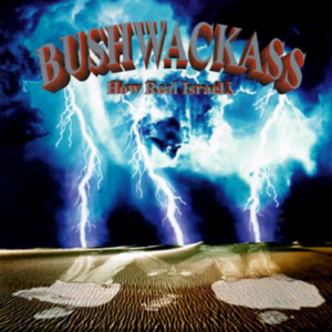 A picture of the bushwackass logo with lightning.